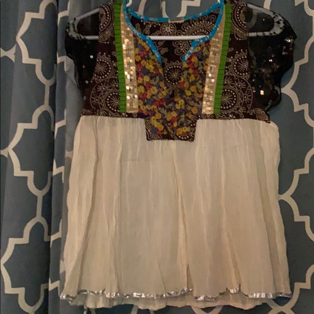 Free people embellished crop top